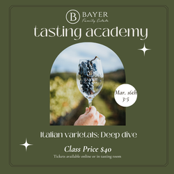 Bayer Tasting Academy - Deep Dive
